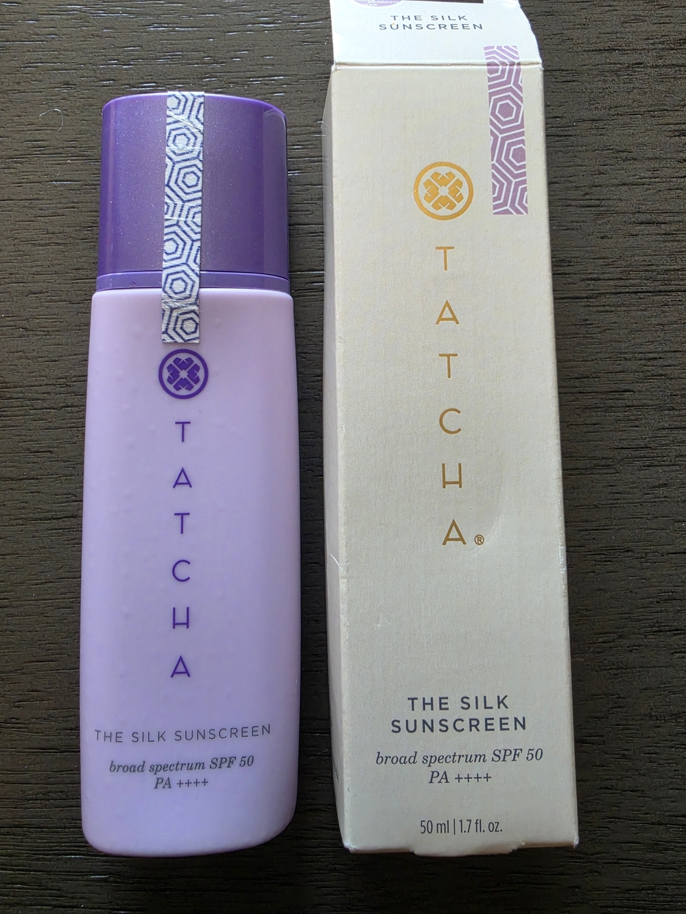 Tatcha Silk Sunscreen SPF 50 - $40 GOOD